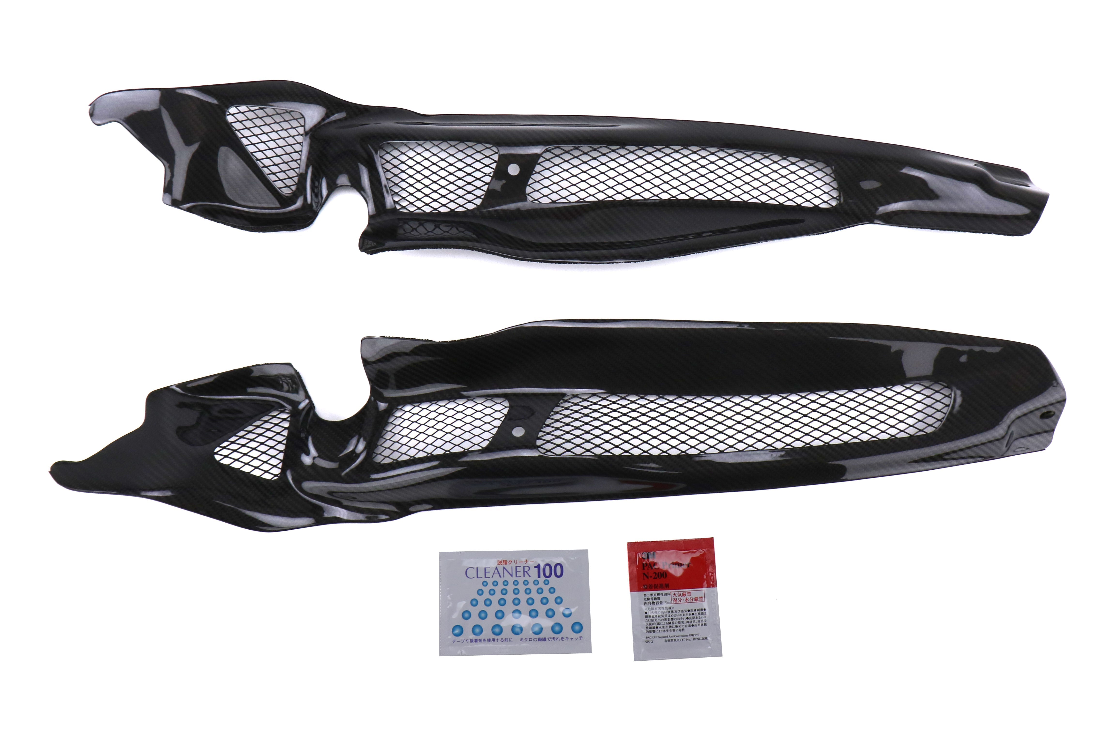 OLM V2 LE Dry Carbon Fiber Ducted Inner Fender Trim - 2015-2021 Subaru WRX / STI